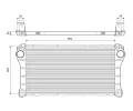 Chladi vzduchu intercooler VALEO ‐ VA 818375