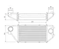 Chladi vzduchu intercooler VALEO ‐ VA 818381