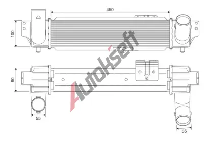 VALEO Chladi� vzduchu intercooler VA 818382, 818382