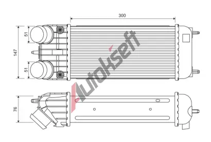 VALEO Chladi vzduchu intercooler VA 818385, 818385