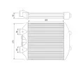 Chladi vzduchu intercooler VALEO ‐ VA 818393