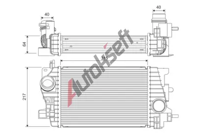 VALEO Chladi vzduchu intercooler VA 818537, 818537