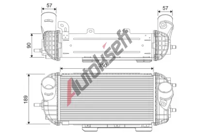 VALEO Chladič vzduchu intercooler VA 818538, 818538 VALEO Chladič vzduchu intercooler VA 818538, 818538