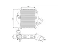 Chladi vzduchu intercooler VALEO ‐ VA 818543