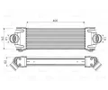 Chladi vzduchu intercooler VALEO ‐ VA 818550