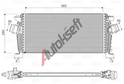 VALEO Chladi vzduchu intercooler VA 818565, 818565