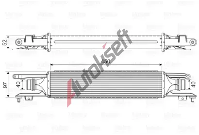 VALEO Chladi vzduchu intercooler VA 818577, 818577