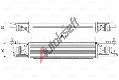 VALEO Chladi vzduchu intercooler VA 818578, 818578