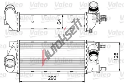 VALEO Chladi vzduchu intercooler VA 818585, 818585