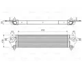 Chladi vzduchu intercooler VALEO ‐ VA 818589