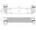 Chladi vzduchu intercooler VALEO ‐ VA 818594