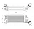 Chladi vzduchu intercooler VALEO ‐ VA 818620