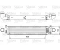 Chladi vzduchu intercooler VALEO ‐ VA 818623