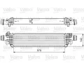 Chladi vzduchu intercooler VALEO ‐ VA 818628