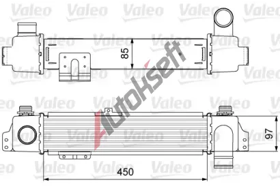VALEO Chladič vzduchu intercooler VA 818634, 818634 VALEO Chladič vzduchu intercooler VA 818634, 818634