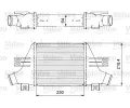 Chladi vzduchu intercooler VALEO ‐ VA 818638