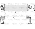 Chladi vzduchu intercooler VALEO ‐ VA 818642
