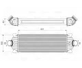 Chladi vzduchu intercooler VALEO ‐ VA 818644