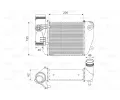 Chladi vzduchu intercooler VALEO ‐ VA 818653
