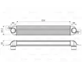 Chladi vzduchu intercooler VALEO ‐ VA 818661