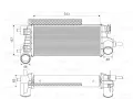Chladi vzduchu intercooler VALEO ‐ VA 818667