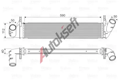 VALEO Chladi vzduchu intercooler VA 818678, 818678