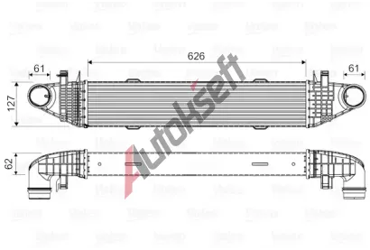 VALEO Chladi vzduchu intercooler VA 818679, 818679