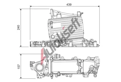 VALEO Chladič vzduchu intercooler VA 818684, 818684 VALEO Chladič vzduchu intercooler VA 818684, 818684
