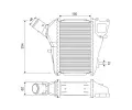 Chladi vzduchu intercooler VALEO ‐ VA 818686