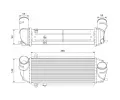 Chladi vzduchu intercooler VALEO ‐ VA 818692