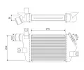 Chladi vzduchu intercooler VALEO ‐ VA 818693