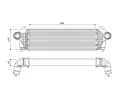 Chladi vzduchu intercooler VALEO ‐ VA 818694