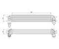 Chladi vzduchu intercooler VALEO ‐ VA 818696