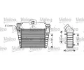 Chladi vzduchu intercooler VALEO ‐ VA 818720