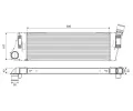 Chladi� vzduchu intercooler&nbsp;VALEO&nbsp;&dash;&nbsp;VA 818727