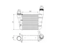 Chladi vzduchu intercooler VALEO ‐ VA 818757