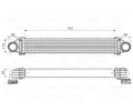 Chladi vzduchu intercooler VALEO ‐ VA 818806