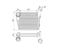 Chladi� vzduchu intercooler&nbsp;VALEO&nbsp;&dash;&nbsp;VA 818815