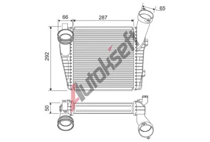 VALEO Chladič vzduchu intercooler VA 818815, 818815 VALEO Chladič vzduchu intercooler VA 818815, 818815
