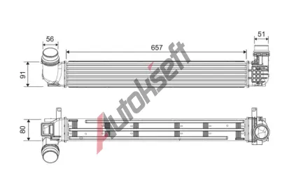 VALEO Chladi vzduchu intercooler VA 818878, 818878