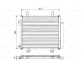 Kondenztor klimatizace VALEO ‐ VA 822573