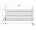Kondenztor klimatizace VALEO ‐ VA 822576