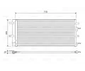 VALEO Kondenztor klimatizace ‐ VA 822618