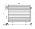 Kondenz�tor klimatizace&nbsp;VALEO&nbsp;&dash;&nbsp;VA 822620