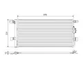 Kondenztor klimatizace VALEO ‐ VA 822648