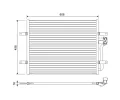 Kondenz�tor klimatizace&nbsp;VALEO&nbsp;&dash;&nbsp;VA 822654