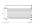 Kondenztor klimatizace VALEO ‐ VA 822664