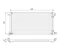 Kondenztor klimatizace VALEO ‐ VA 822669