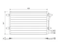 Kondenz�tor klimatizace&nbsp;VALEO&nbsp;&dash;&nbsp;VA 822737