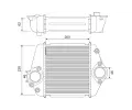 VALEO Chladi� vzduchu intercooler&nbsp;&dash;&nbsp;VA 822901